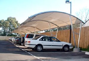 car parking tensile structure
