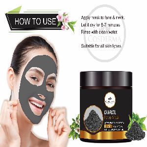 Cosderma Charcoal Mud Mask Charcoal Face pack private labeling