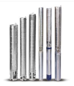 Stainless Steel Borewell Submersible Pump Set
