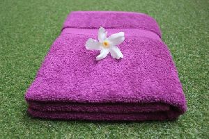 Lavender Cotton Bath Towels