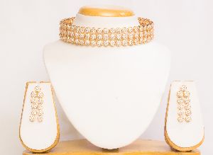 Exquisite Design CZ_Diamond Necklace Set