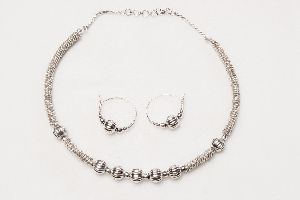 Trendy Oxidized Necklace Set