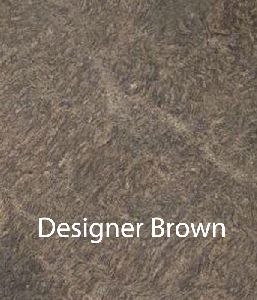 Designer Brown Granite Slab