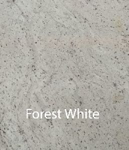 Forest White Granite Slab