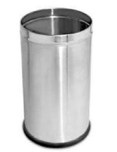 Stainless Steel 40 Liter solid Dustbin