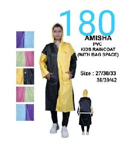 Amisha Girls PVC Raincoat