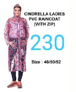 Cindrella Ladies PVC Raincoat
