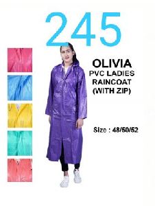 Olivia Ladies PVC Raincoat