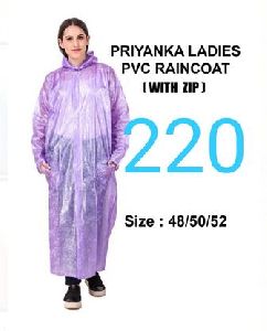 Priyanka Ladies PVC Raincoat