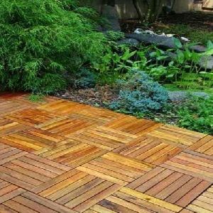 Hardwood Deck Tiles