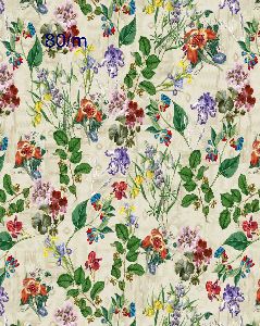 Floral Printed Rayon Fabric