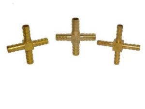 Brass Cross Joint Nipples