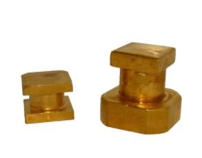 Brass Square Bush