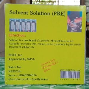 Solvent Solution Purifier