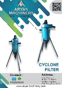 Cyclone Filter FOR TYRE BUFFING