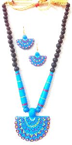 Navaratri Collection/Terracotta Necklace/Exclusive Festive Fashion
