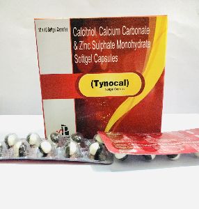 Calcitriol, Calcium Carbonate & Zinc Sulphate Monohydrate Softgel Capsules
