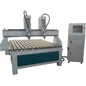 CNC Double Head Wood Carving Machine