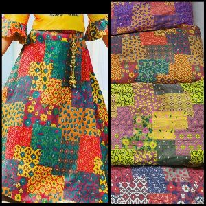 Rainbow Jacquard Fabric