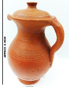 Handmade Terracotta Jug and Glass for daily needs