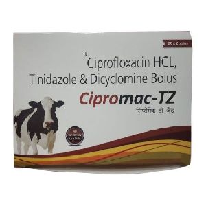 Ciprofloxacin Hyd 1500 mg +Tin 1800 mg