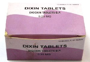 DIXIN-62.5 (Digoxin Tablets BP 62.5 mcg)