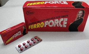 FERRO FORCE (Ferrous Sulphate + Folic Acid Tablets)