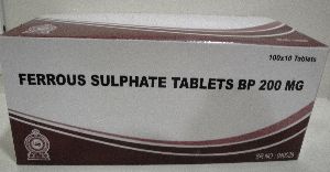 Ferrous Sulphate Tablets BP 200 mg