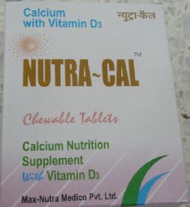 Nutra - Cal (Calcium & Cholecalciferol Tablets BP)