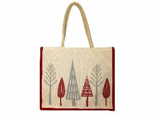 TWO COLOUR PRINTED JUCO BAG