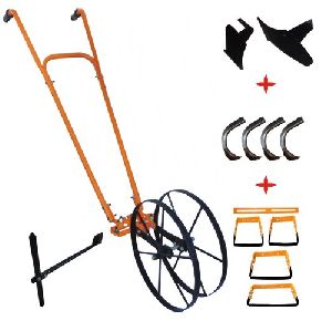 Wheel Hoe With Oscillating Hoe