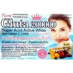 Gluta 200000mg Skin Whitening Glutathione Pills