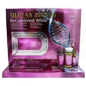 Glutax 2000 GR Recombined Glutathione Skin Whitening Injection