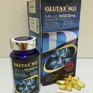 Glutax 5gs Micro 5000 Mg Softgels Glutathione Pills