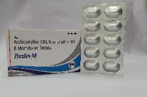 Acebrophylline ,Fexofenadine Hcl &amp;amp;  Montelukast tablets