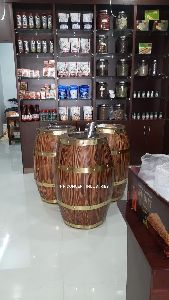 Wooden Barrels  for super market