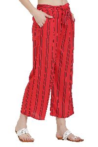Rayon Prnted Palazzo Pant for ladies