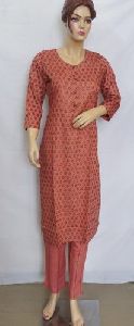 Printed Kurti with Pant