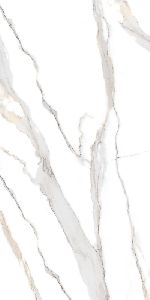 Summer White High Gloss Vitrified Slab Tiles