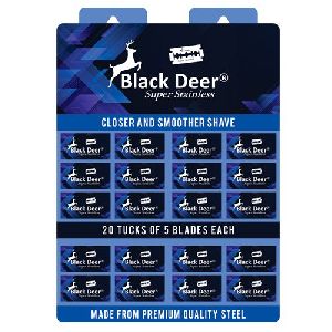 Black Dear Blades Hanging Card