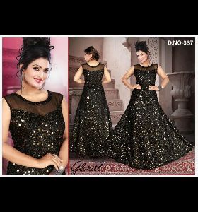 Designer Gown Dress Material