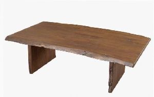 150cmx70cmx45cm Solid Acacia Wood Coffee Table
