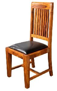 45cmx50cmx100cm Solid Acacia Wood and PVC Chair