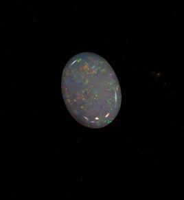 1.85 Carat White Crystal Opal Stone