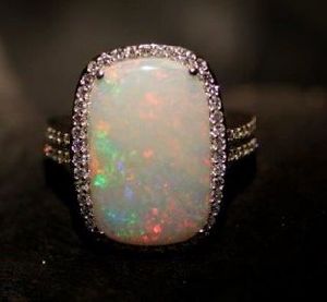 5.25 Carat Opal Ring