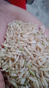 Hand pounded brown rice
