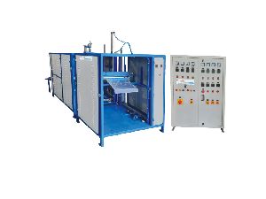 Automatic Vacuum Forming with Shear Cutting Machine
