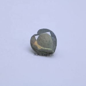Labradorite Faceted Heart Gemstone