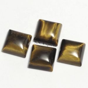 Tiger Eye Square Cabochon Gemstone