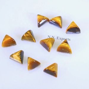 Tiger Eye Trillion Cabochon Gemstone